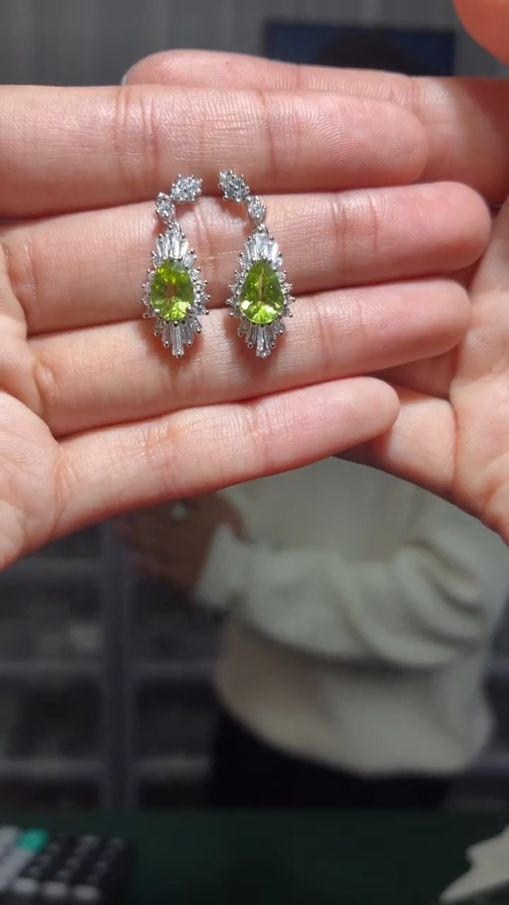 银S925镶嵌其他橄榄石（扎德严选）