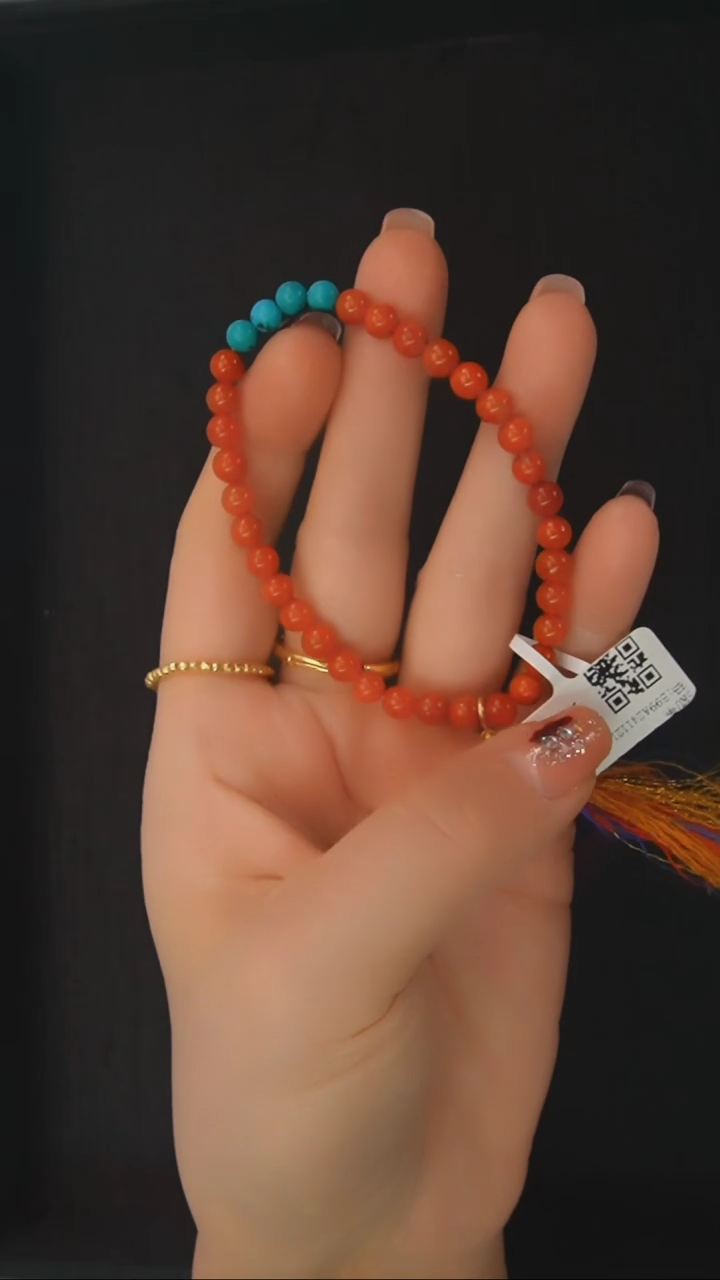 【闪购商品】南红玛瑙手链未镶嵌发货一件