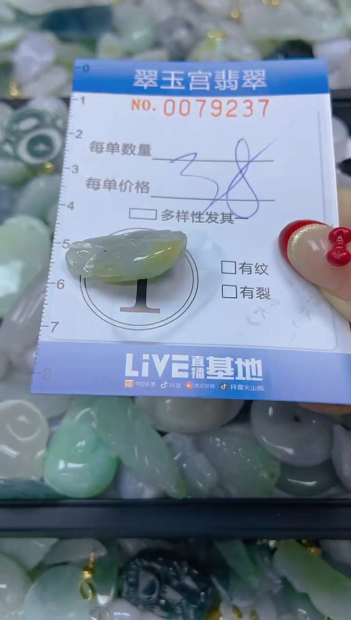 【闪购商品】翡翠颈饰未镶嵌闪购0079237