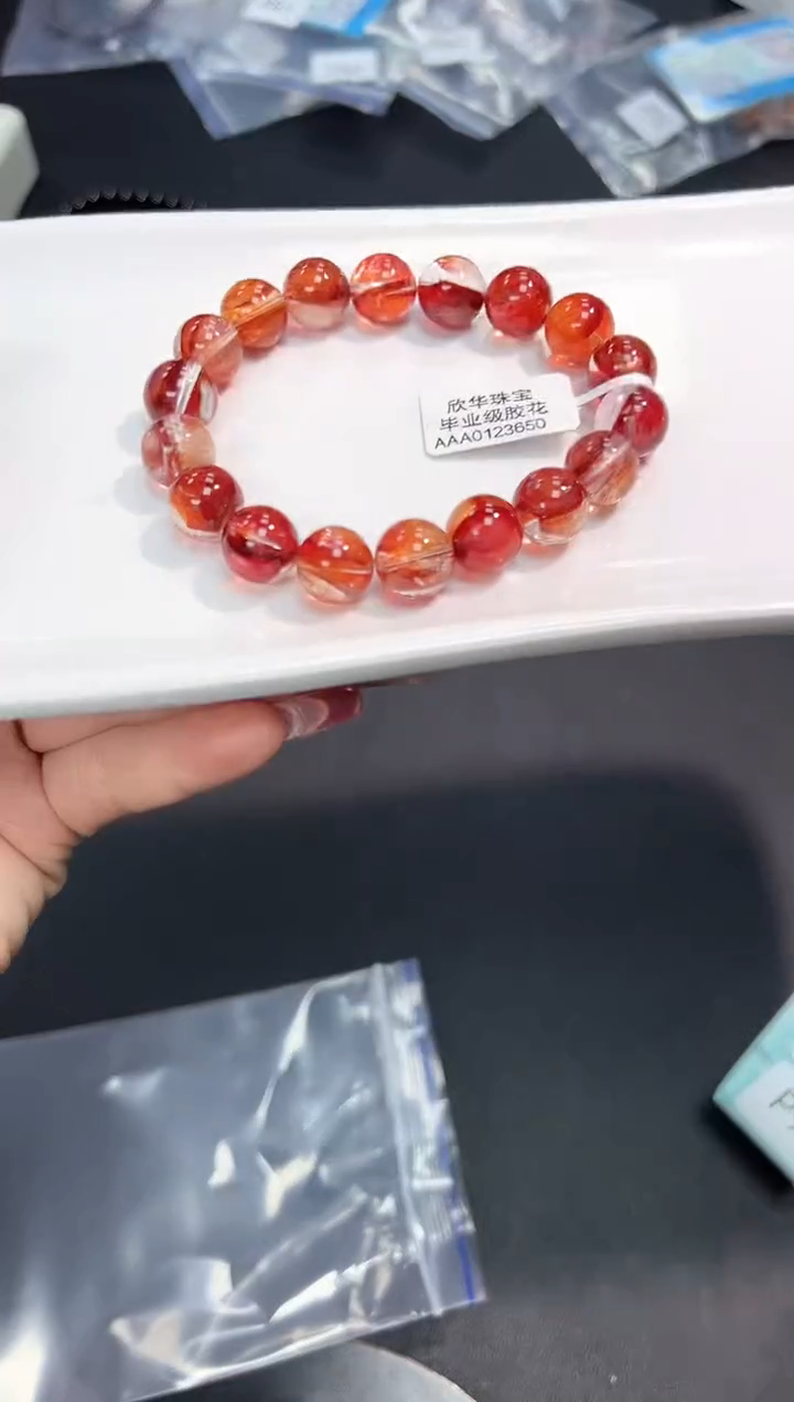 【闪购商品】水晶手串未镶嵌89p多样性发其一/1条11mm默认微瑕