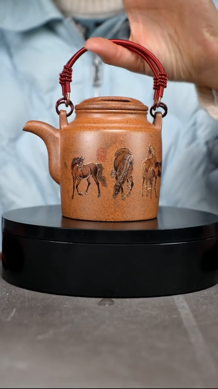 茶壶紫砂350容量