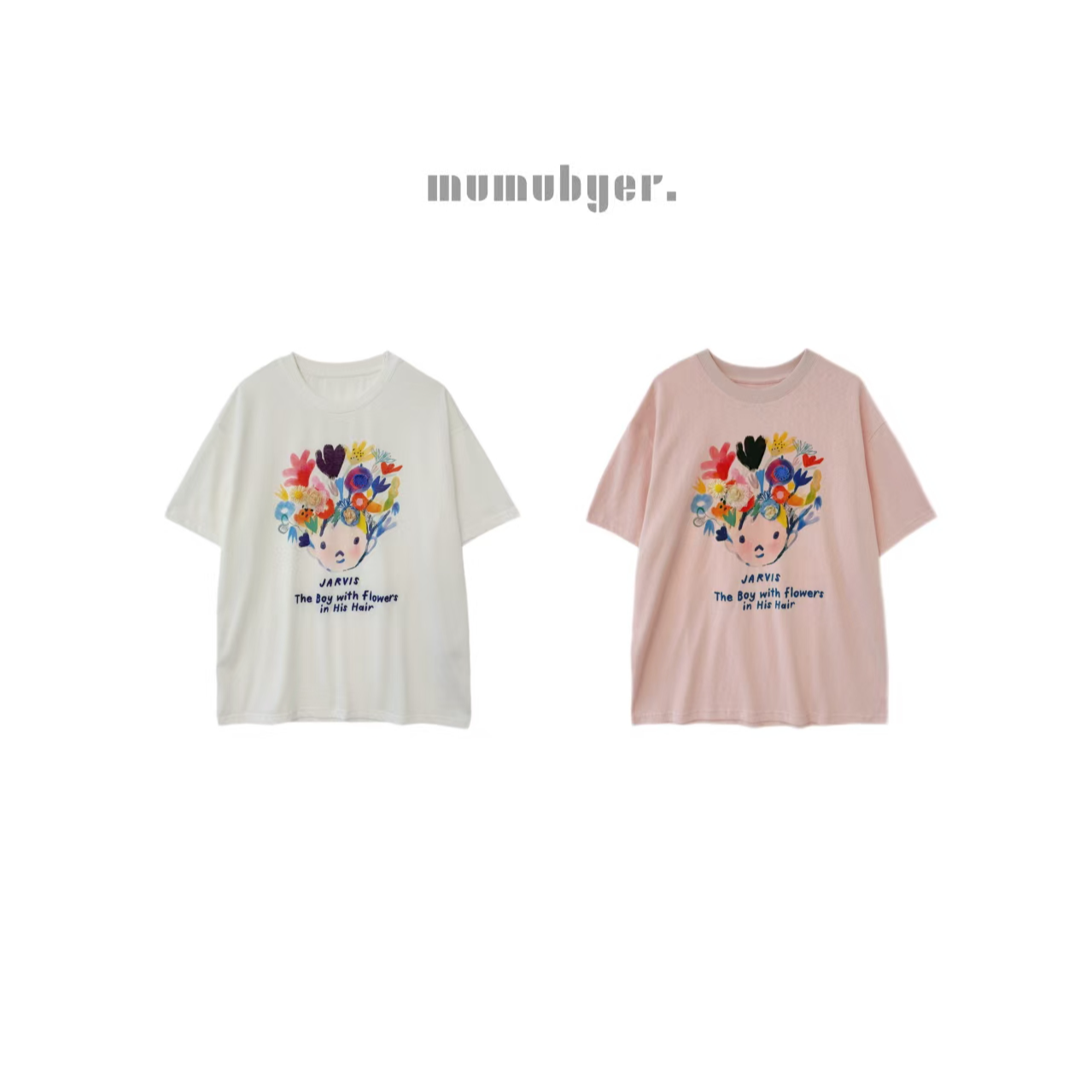 MUMUBYER • “小王子的梦境”精致立体钉珠小男孩印花短袖