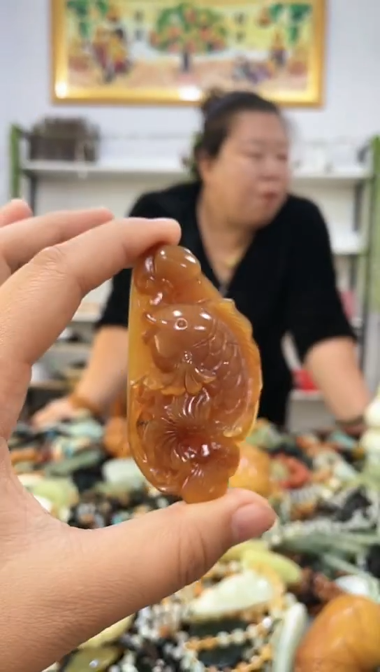 未镶嵌岫玉挂件 