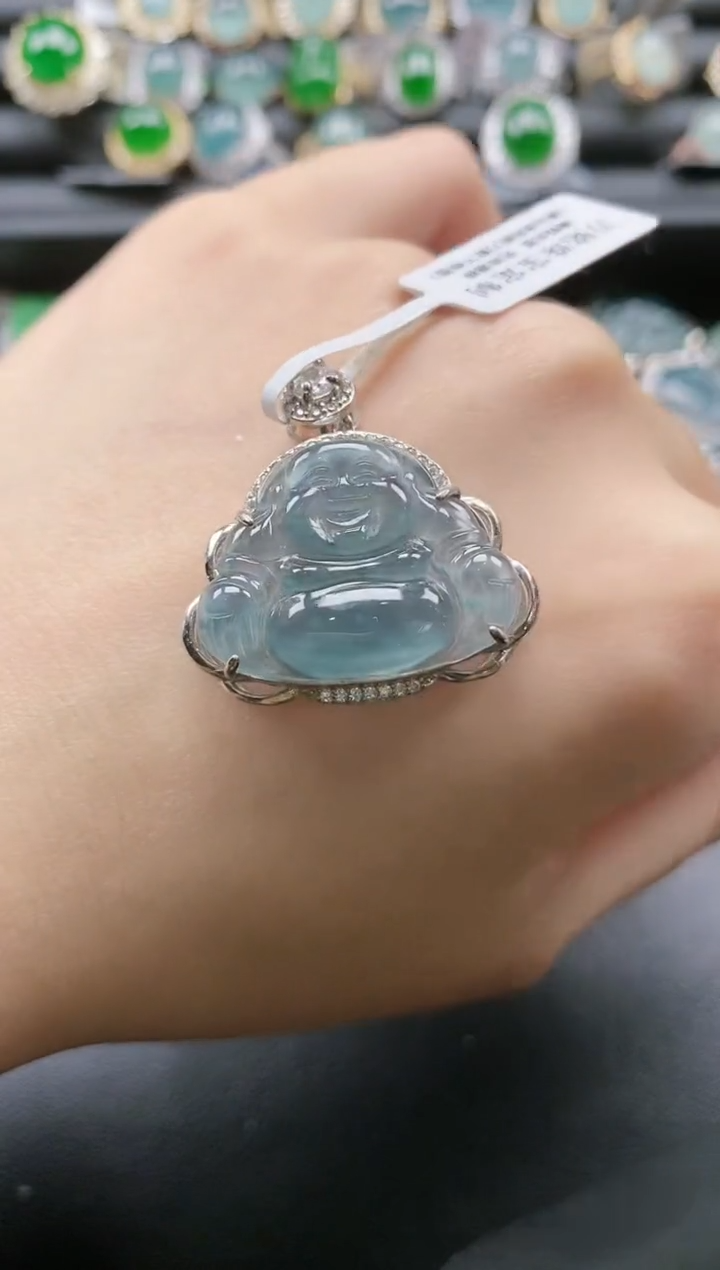 【闪购商品】翡翠戒指银S925镶嵌51511