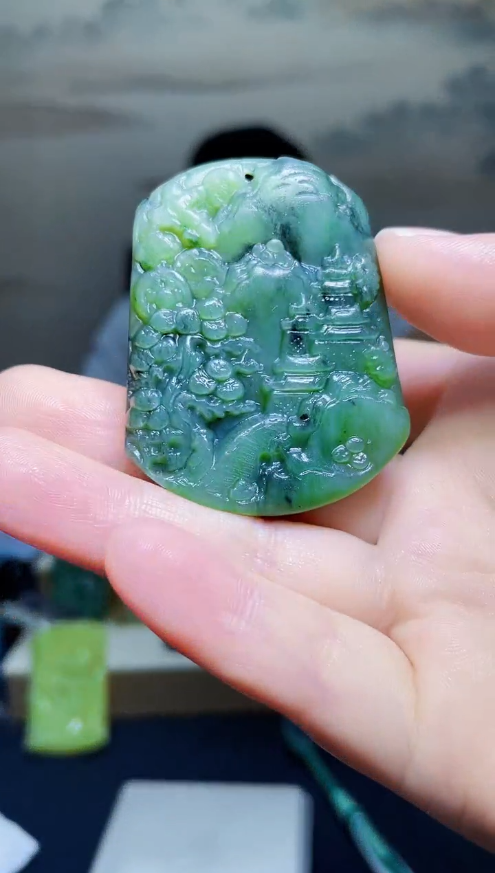 颈饰未镶嵌和田玉1