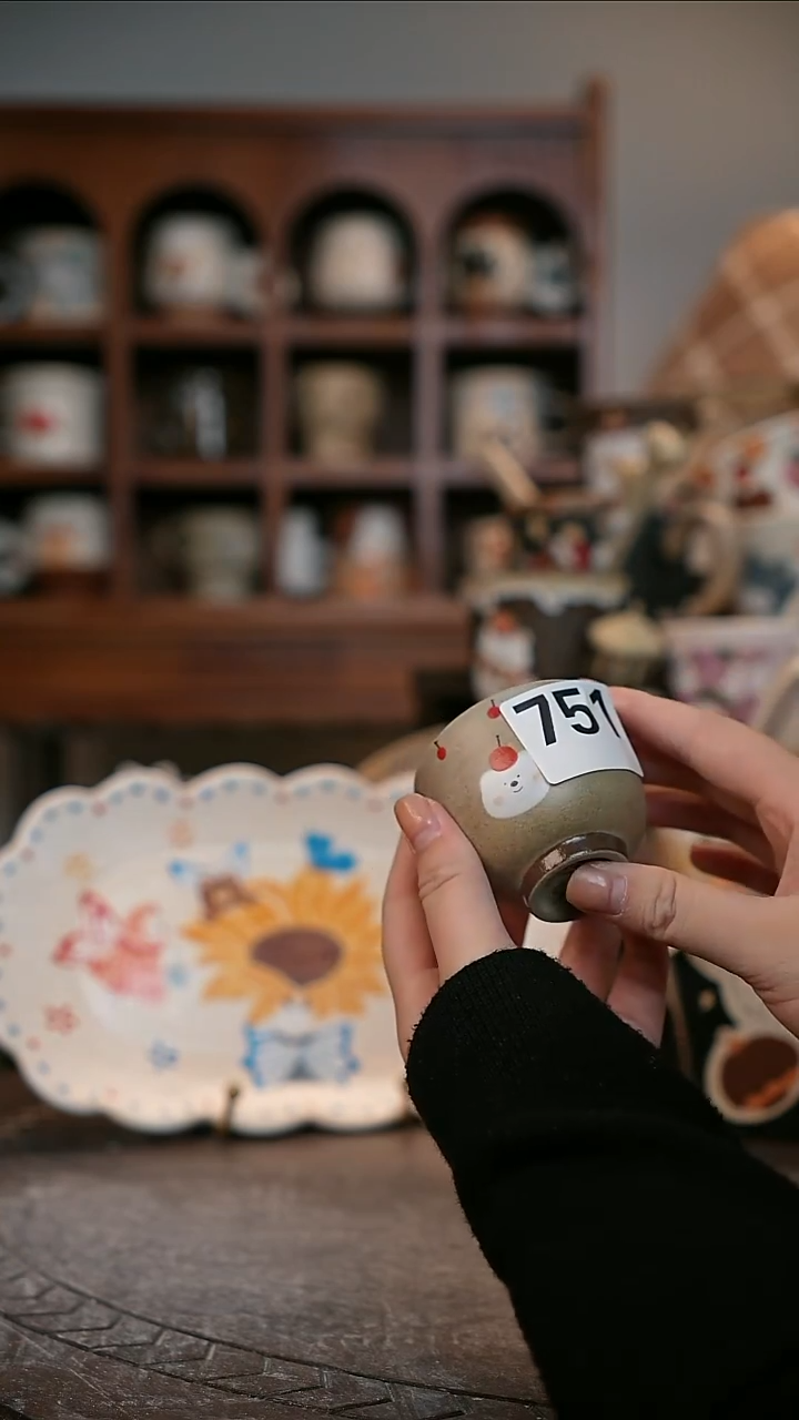 可爱川谷原创陶瓷12.14直播微瑕751