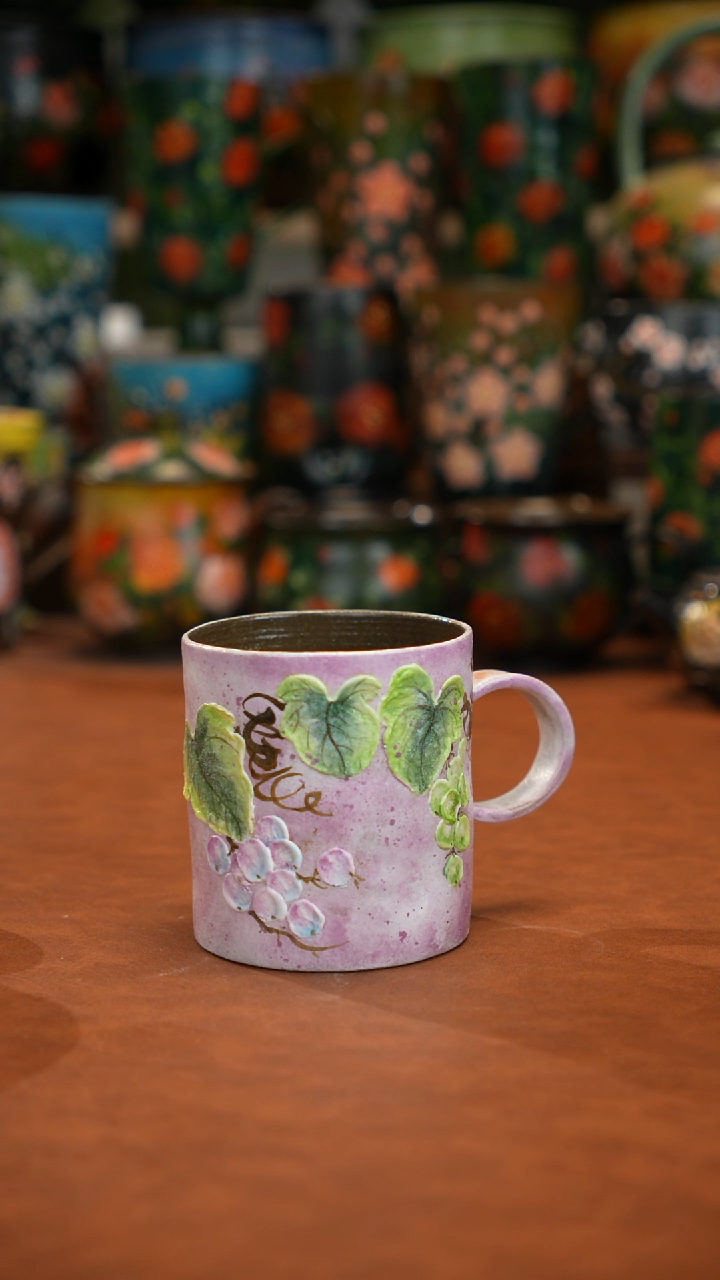 油画   釉下彩   杯子
