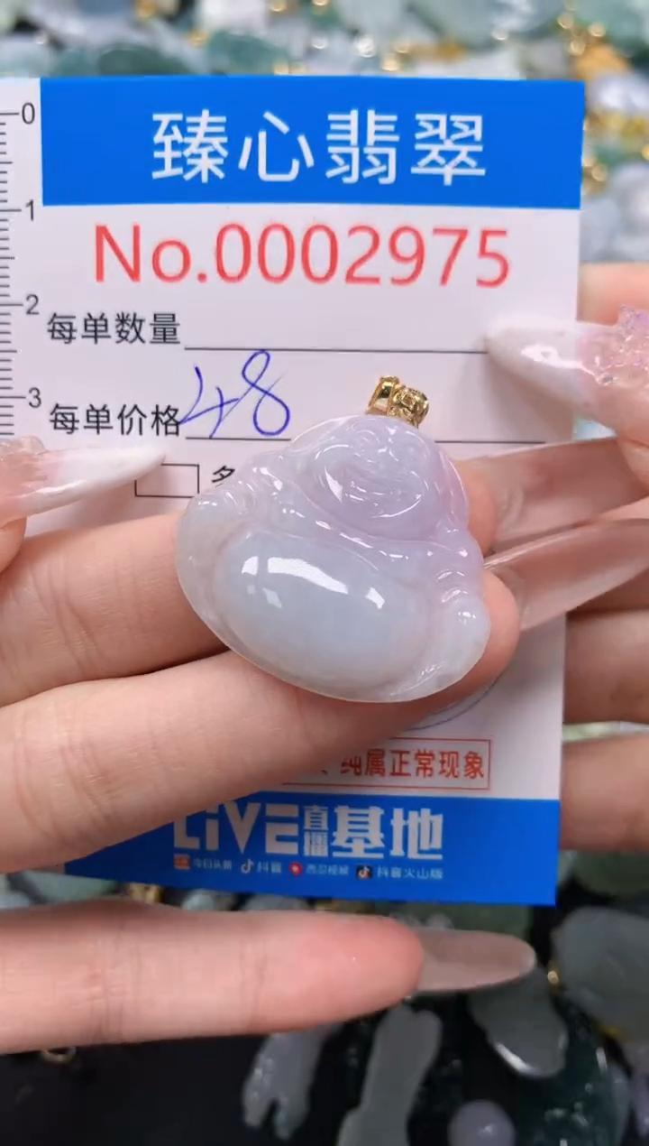 翡翠未镶嵌吊坠(不含链)2875