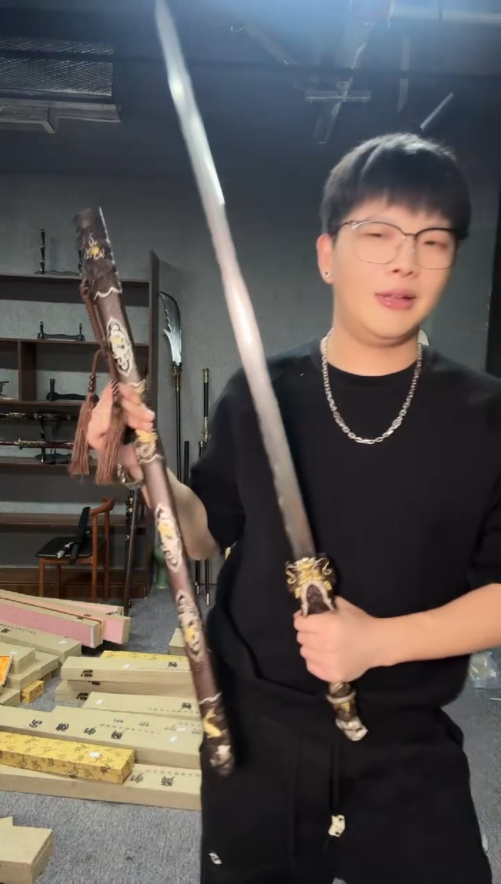 神龙唐剑 全铜三色