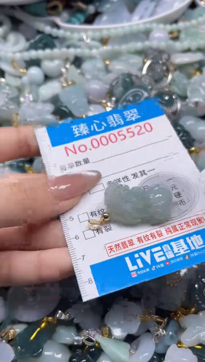 颈饰未镶嵌翡翠5520