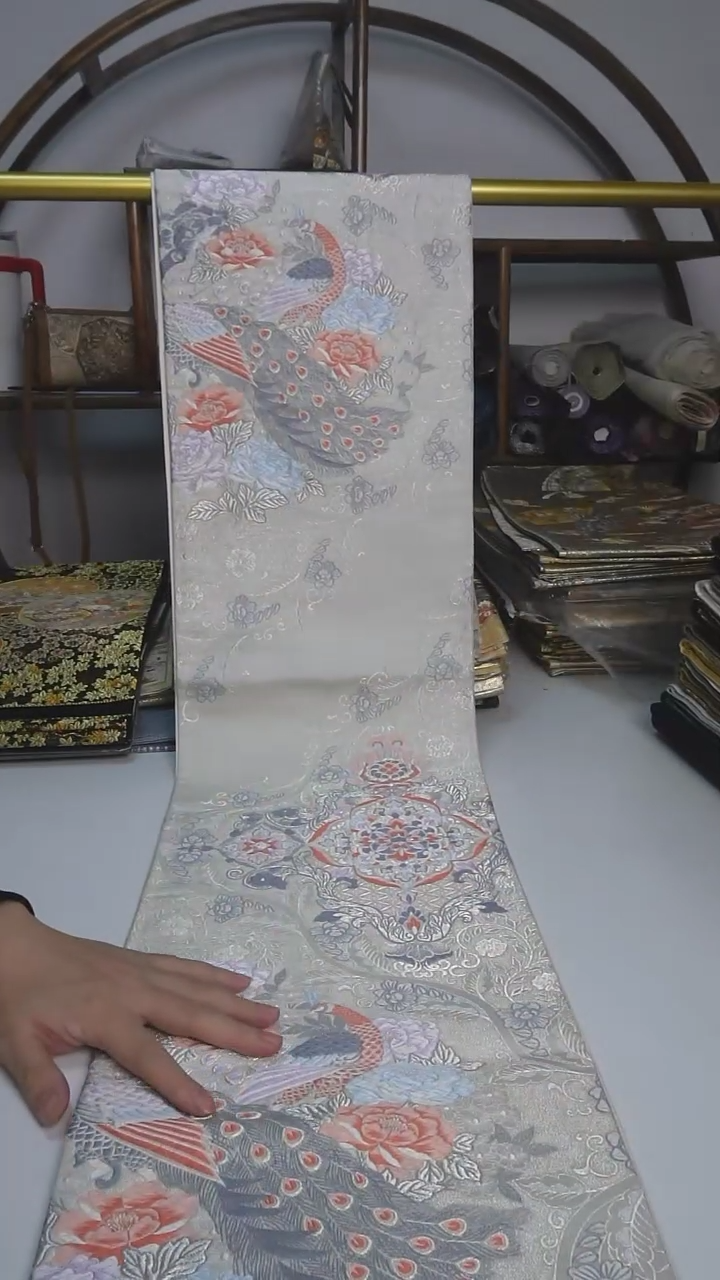 【闪购商品】织绣27西阵织六通宝相花