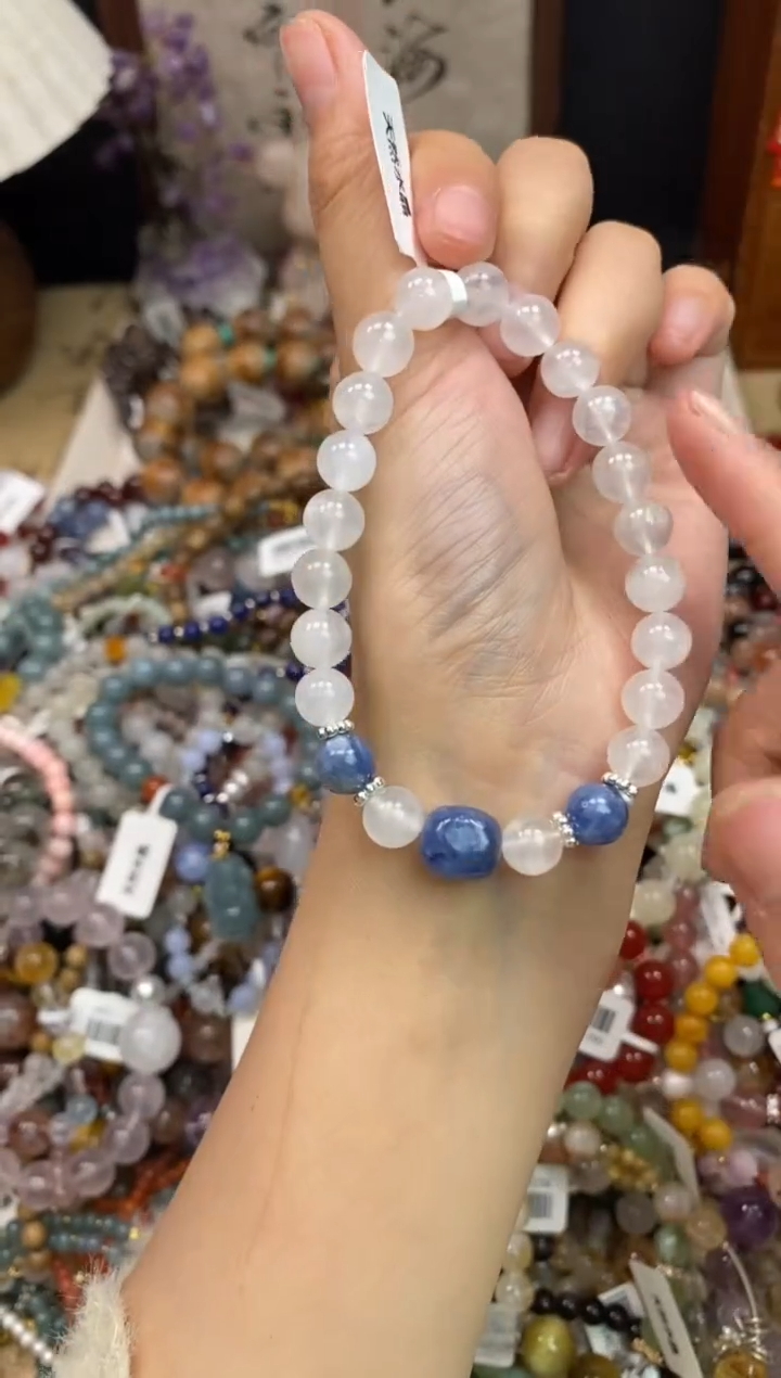 未镶嵌手链月光石132