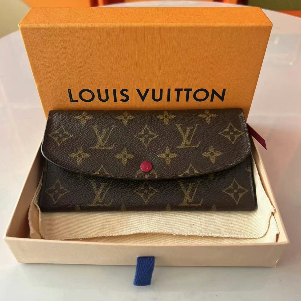 99新 LouisVuitton/路易威登 豆豆钱夹