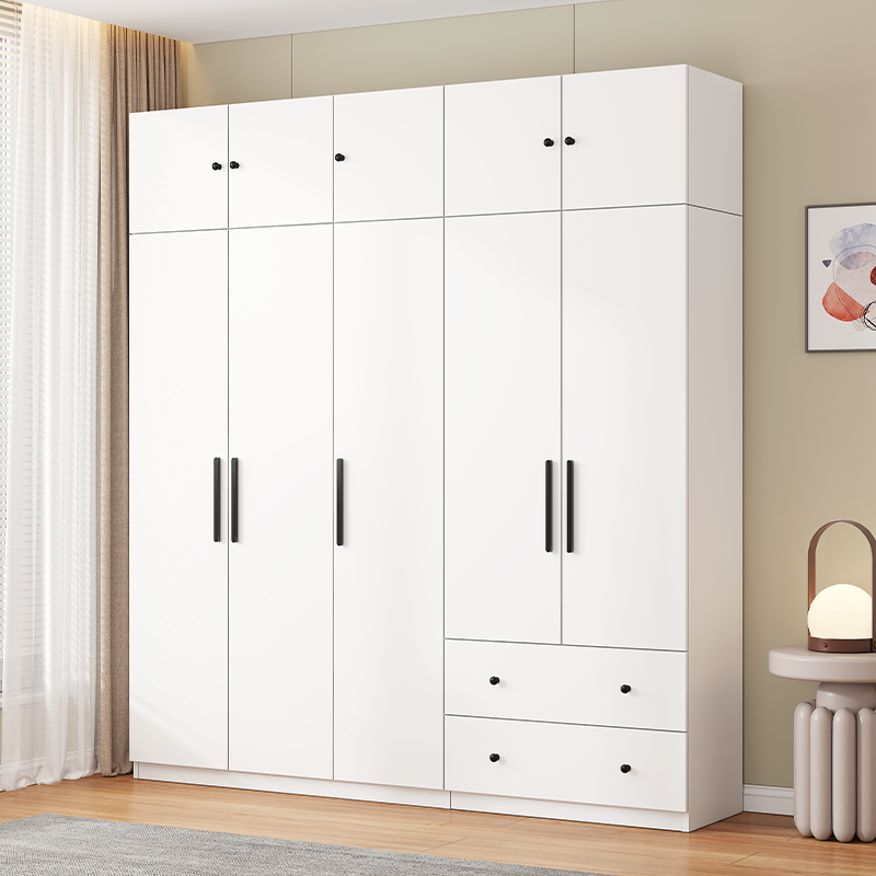 实木衣柜家用卧室成人组合整体柜子结实耐用出租房2025新款大衣柜