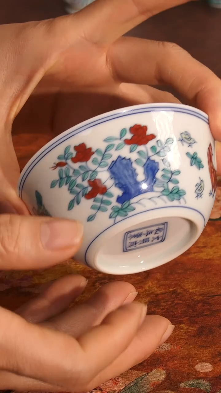 【闪购商品】景德镇纯手工手绘主人杯