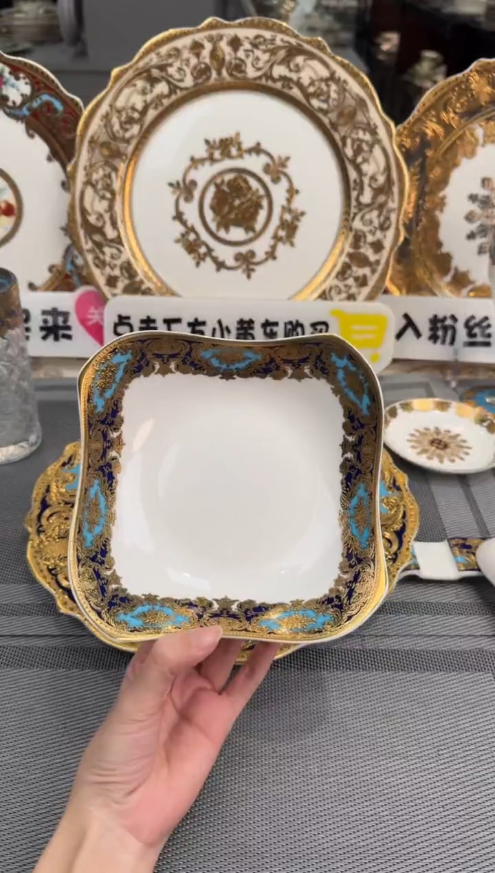 【闪购商品】瓷片6英寸沙拉碗福利款 2个