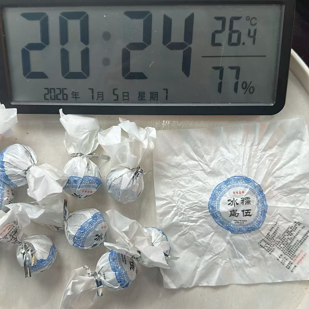 381号2025年春冰岛糯伍纯手工生茶龙珠8g/颗-0705007