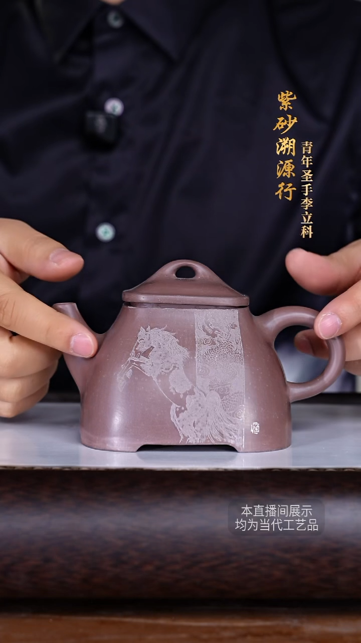 茶壶紫砂李立科紫砂壶21