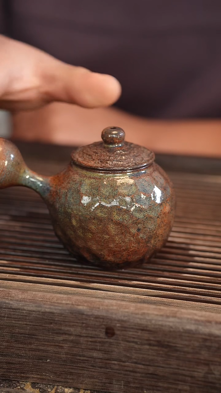 茶壶紫砂原矿手工制作