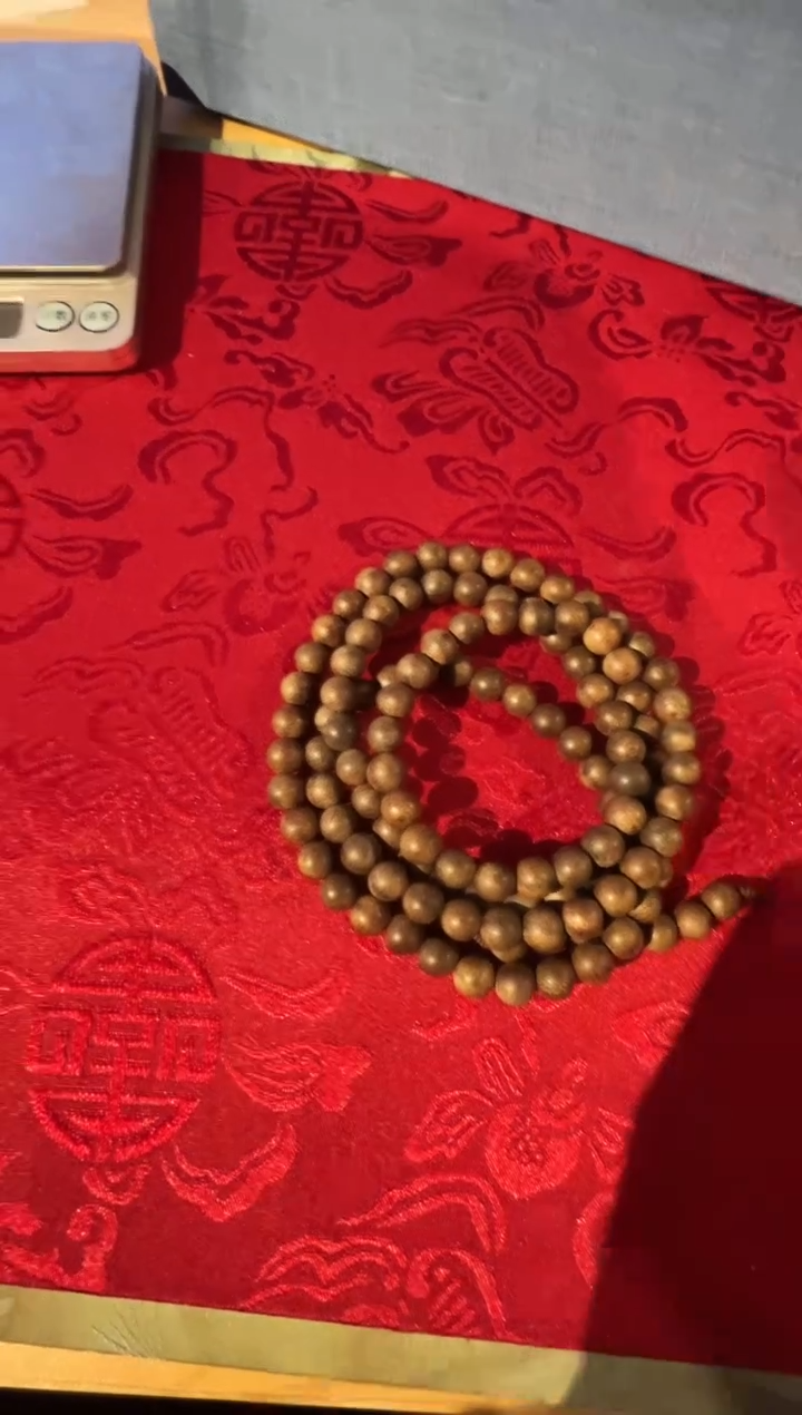 【闪购商品】沉香木手串17白棋楠 108 正德高级精美精品