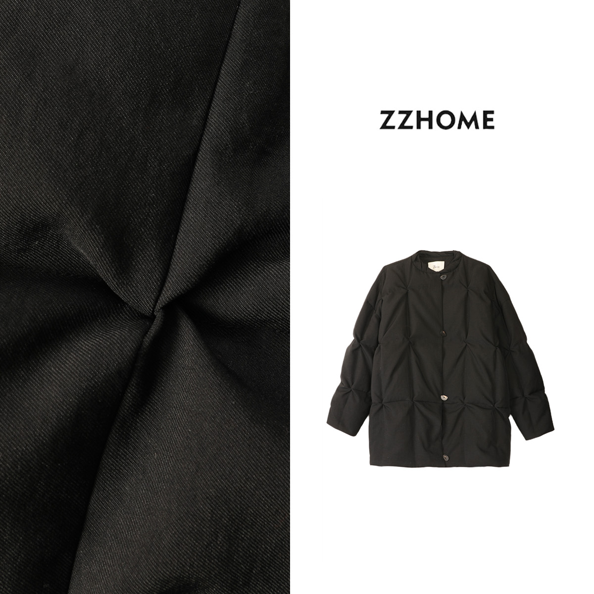 ZOZO HOME ｜暖冬刚需手工扭结匠心鹅绒服q172770p