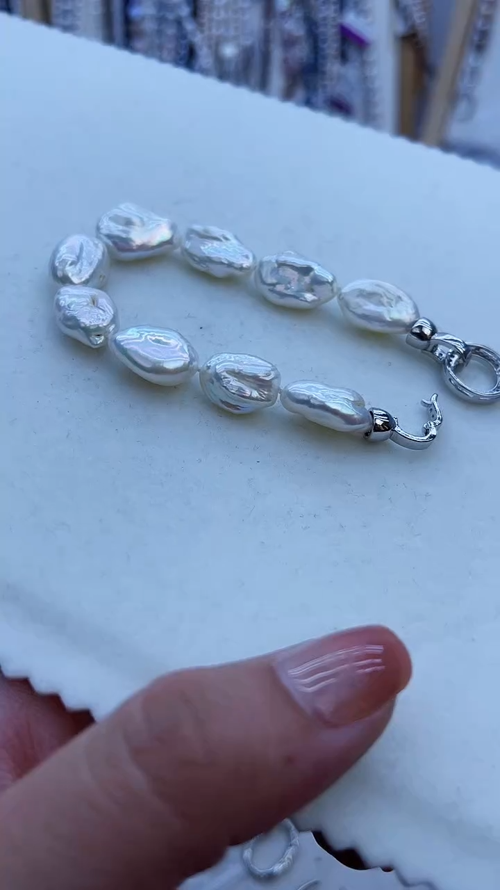 【闪购商品】淡水珍珠手链未镶嵌696