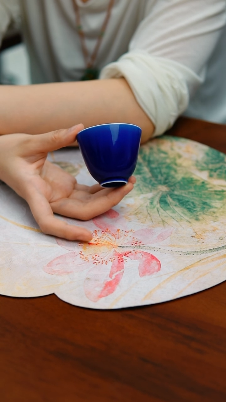 单色釉花神杯50ml《不退不换介意勿拍