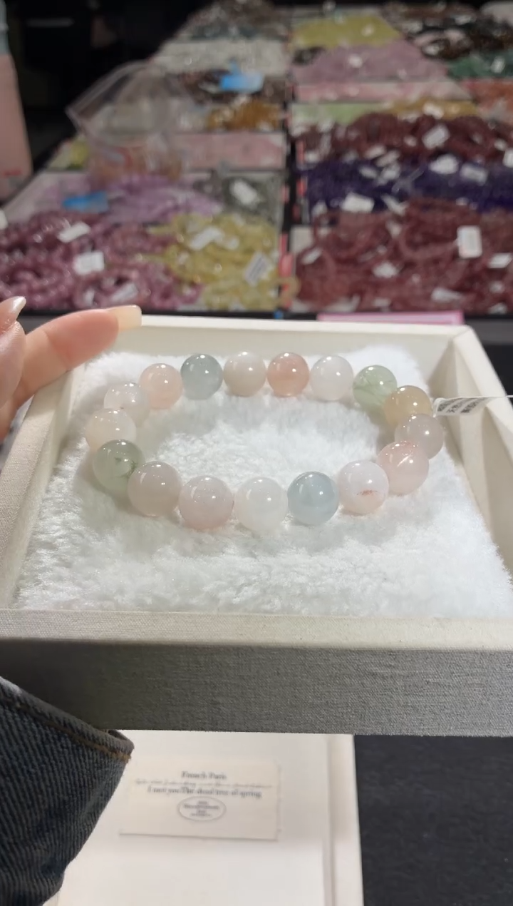 未镶嵌手链水晶322号 多样性发一E  13+