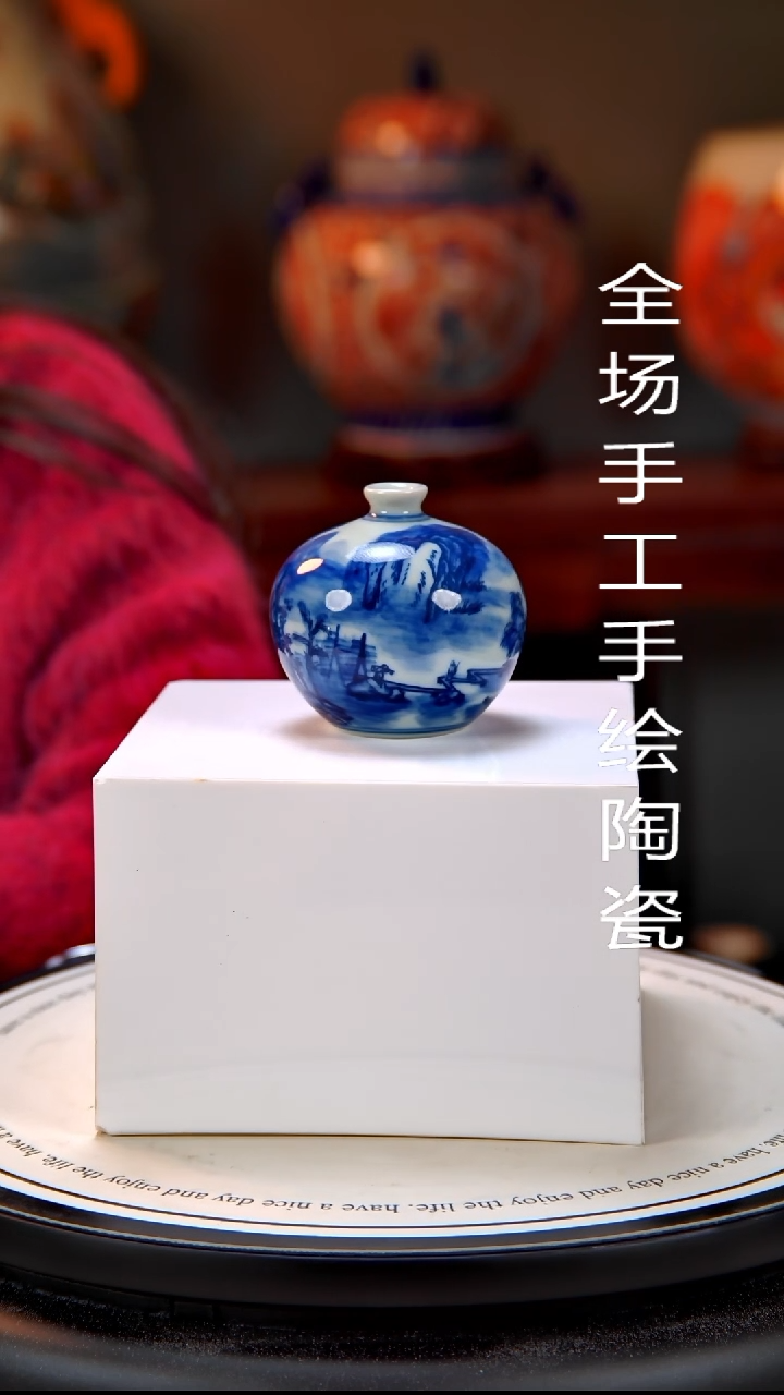 中式景德镇手绘陶瓷2