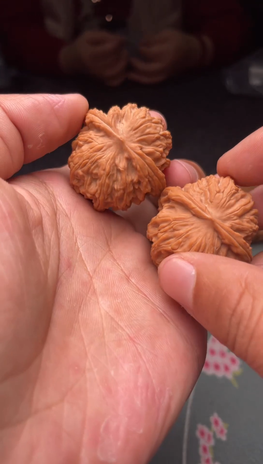 把件文玩核桃a116  红豆36尺