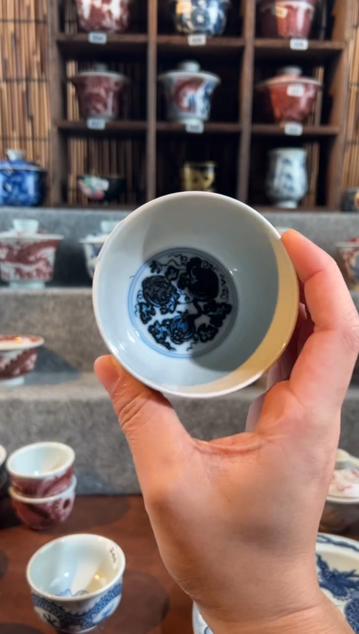 【闪购商品】347天禄言瓷手绘茶具