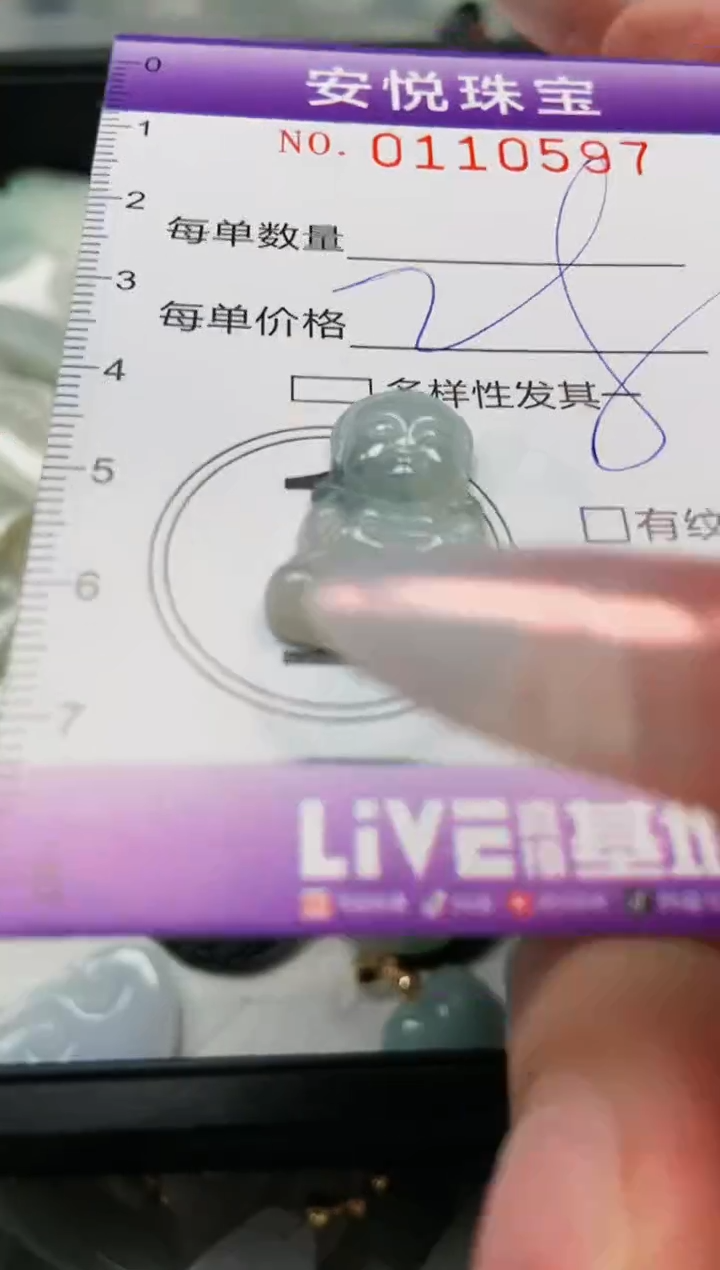 【闪购商品】翡翠颈饰未镶嵌闪购0110597