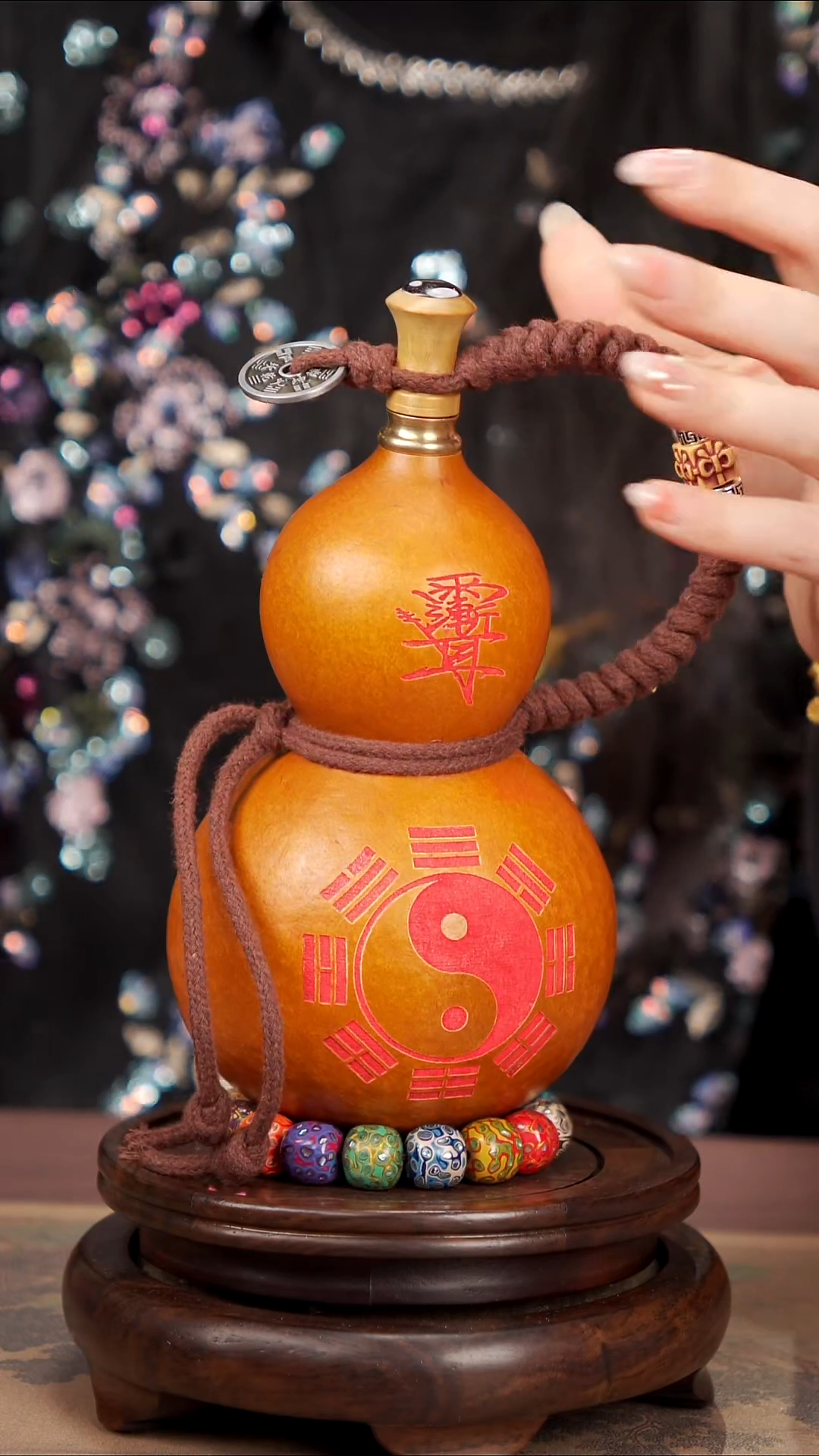 【闪购商品】70易林大漆酒葫芦----158