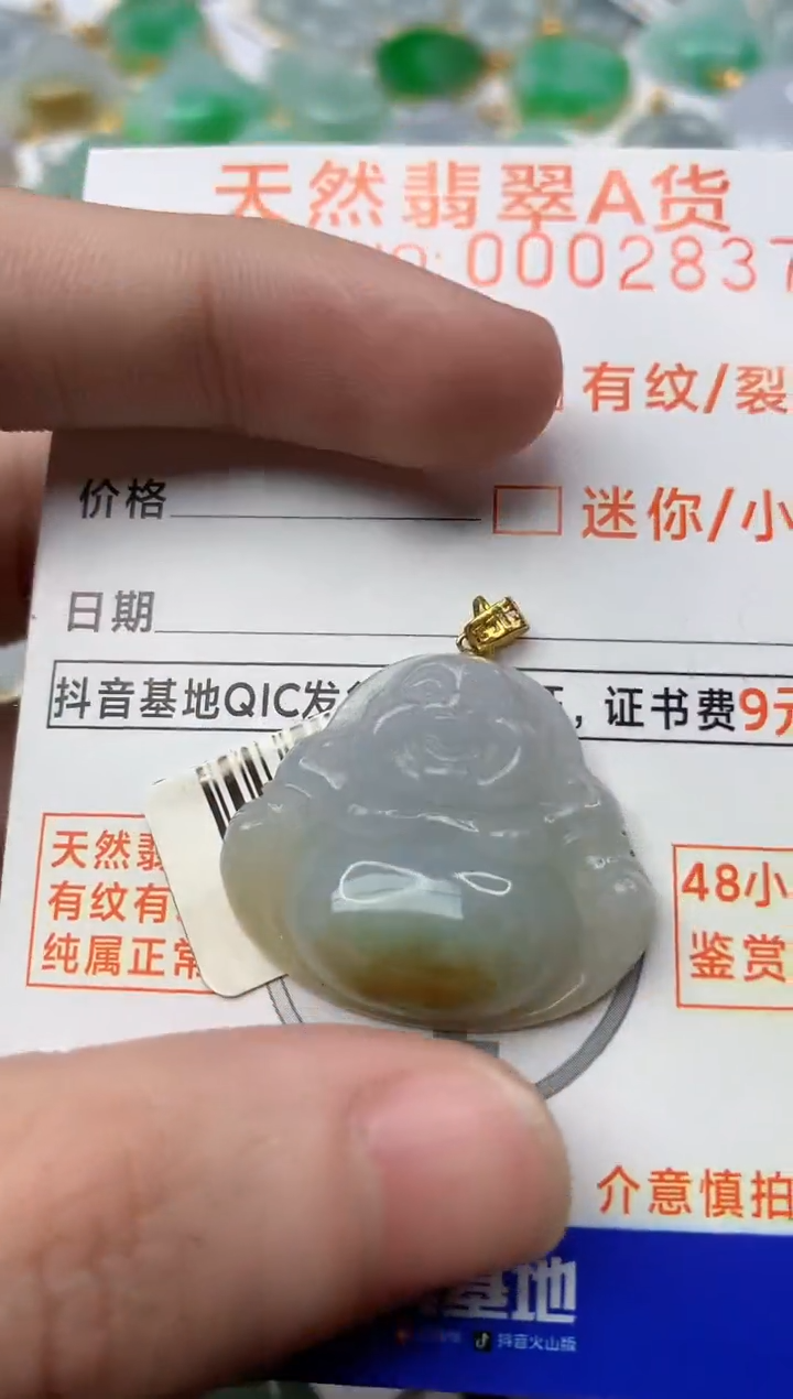 【闪购商品】翡翠颈饰18K金镶嵌6...........