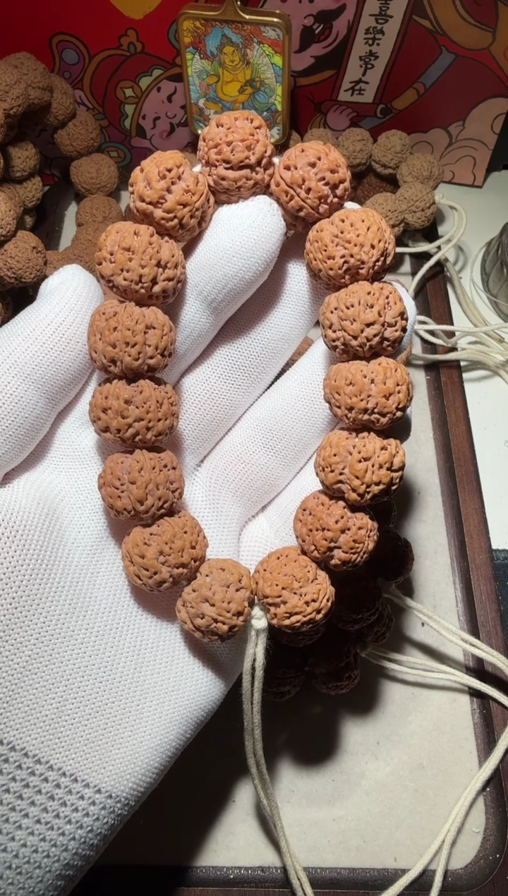 【闪购商品】金刚菩提手串超头闷墩粗筋梅花双龙20