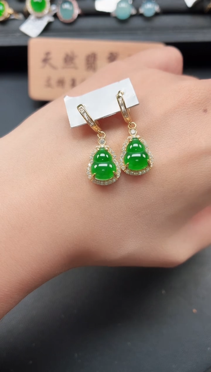 银S925镶嵌戒指翡翠111