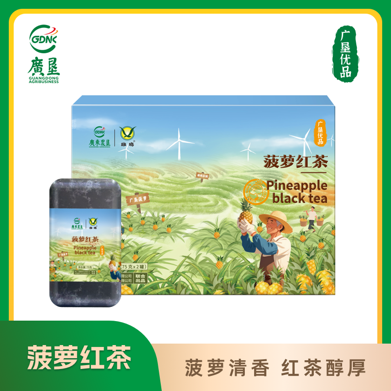 【农垦自产】菠萝红茶  菠萝清甜果香 红茶温和醇厚