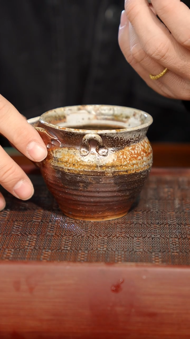 陶瓷奢瓷/瑞寅柴烧茶器（宝瓶）680