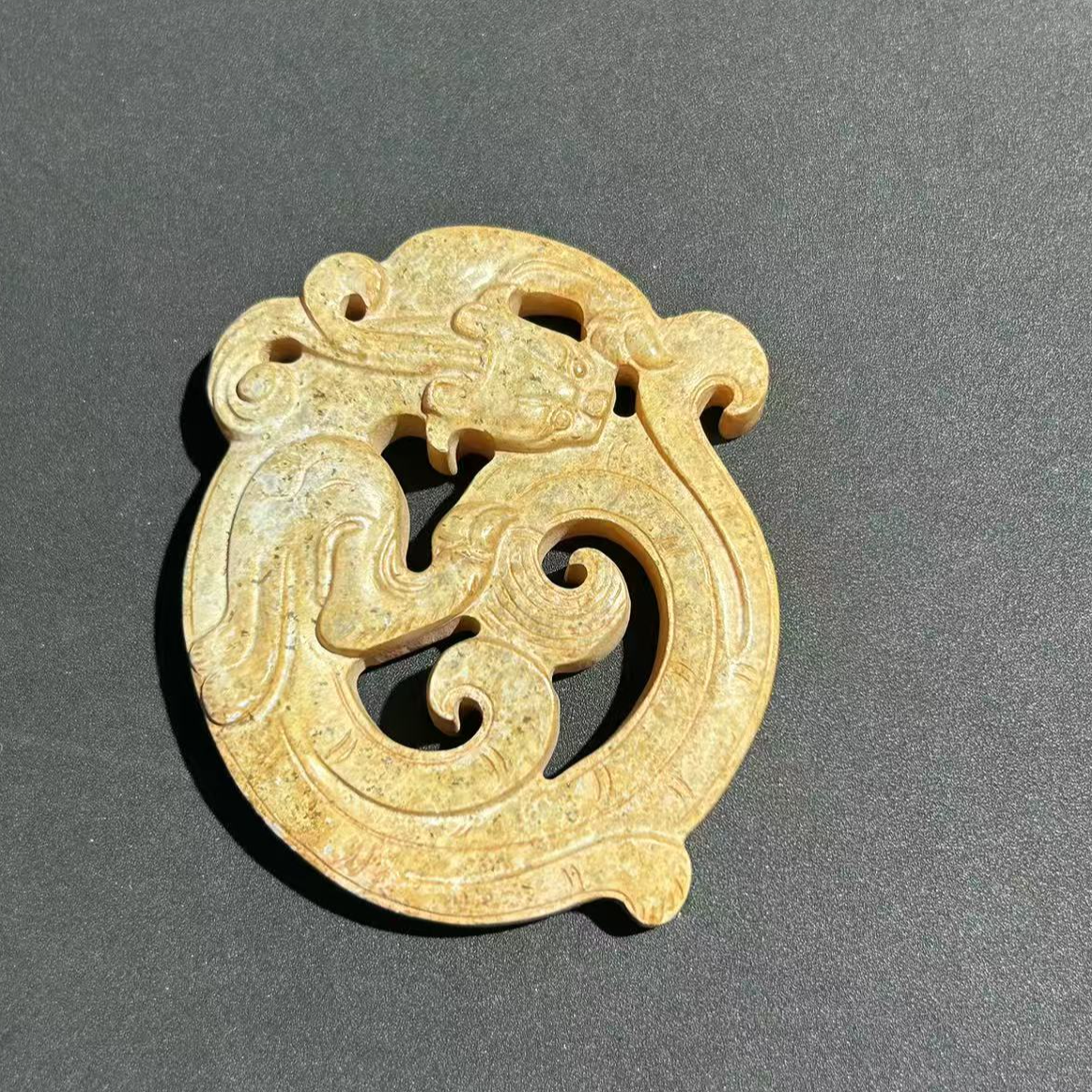 库出/汉风格/龙形环佩/122882104