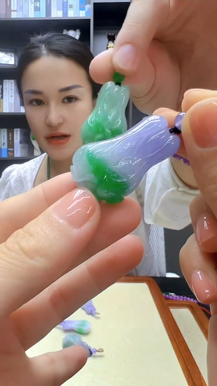 翡翠未镶嵌颈饰丹丹diy劲饰