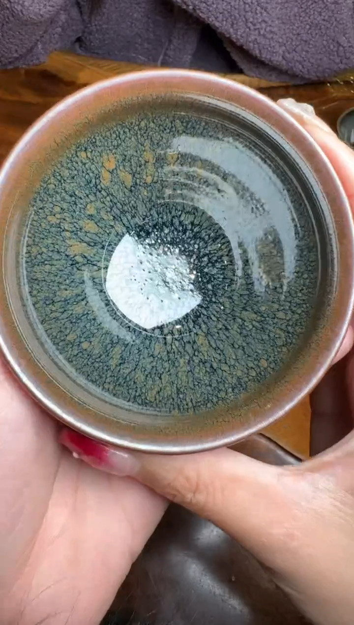 【闪购商品】茶盏许杰龙窑柴烧70