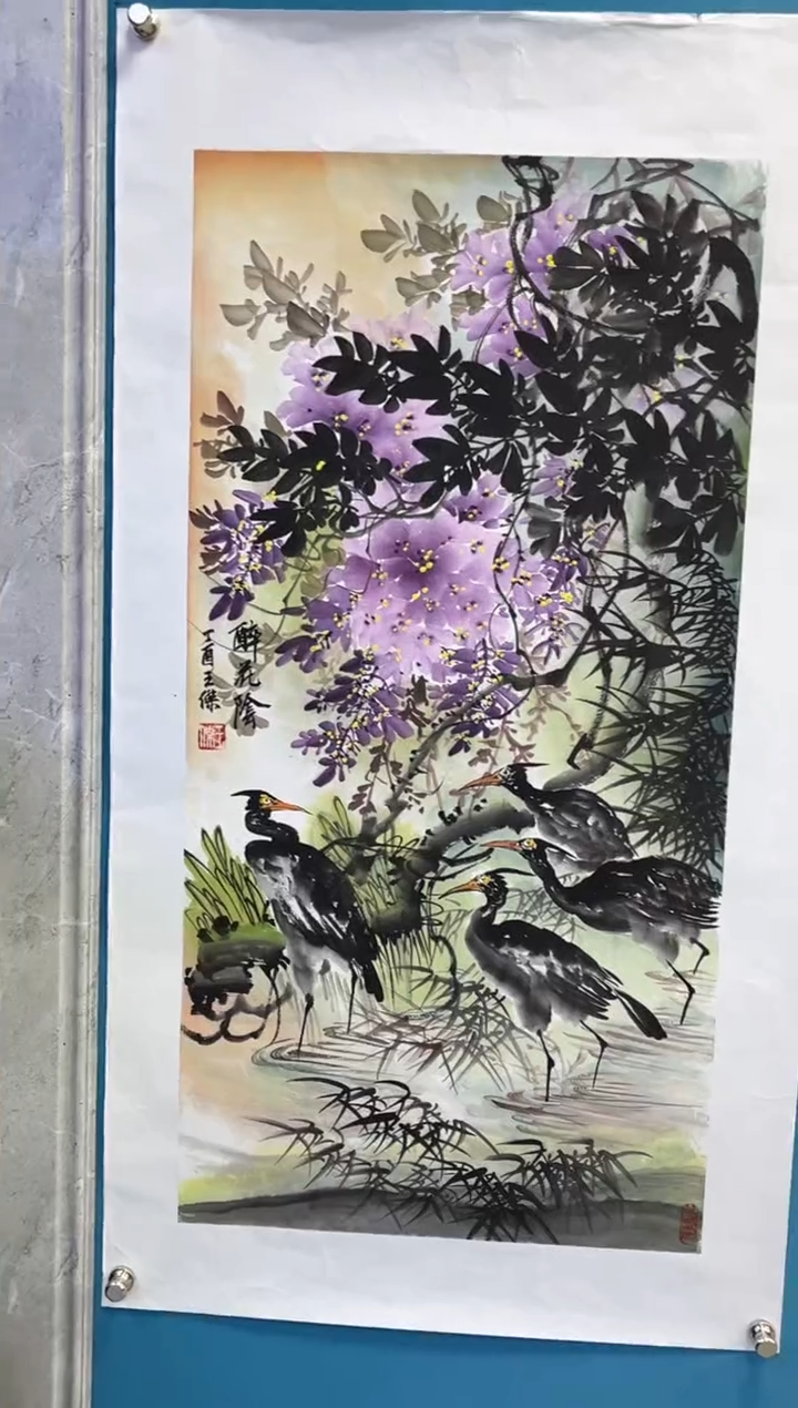 国画闪电购王杰绘画9