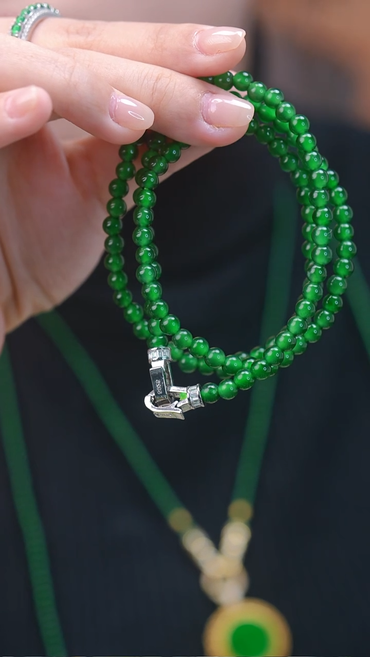 颈饰合金翡翠翡翠项链
