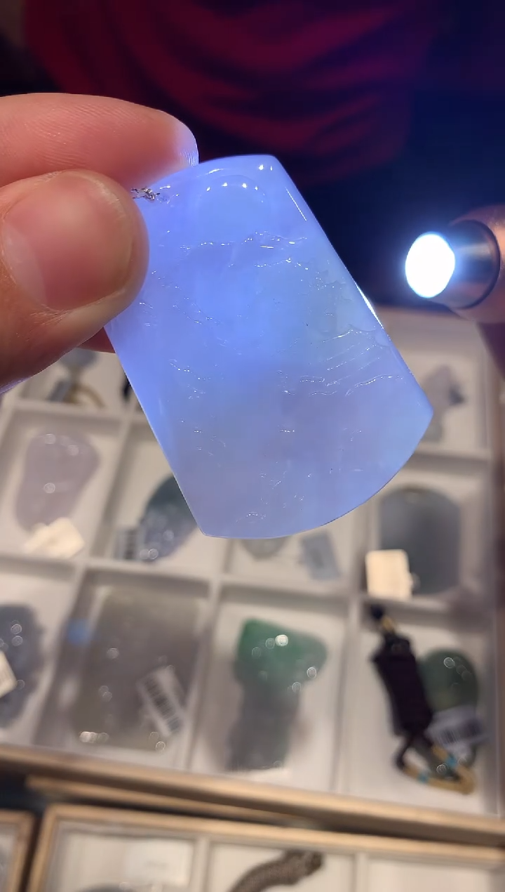 【闪购商品】翡翠未镶嵌颈饰6008648/888/多样性发/1件