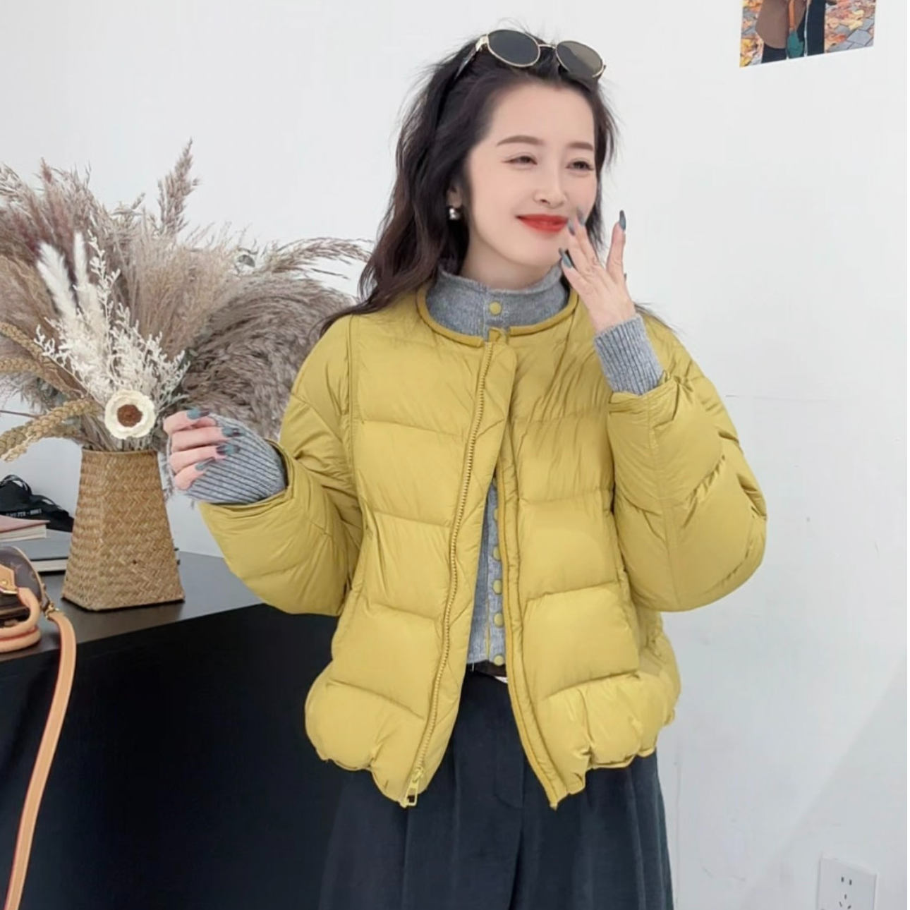 1988 STUDIO•【泡芙】软软糯糯亲肤90白鸭绒羽绒服