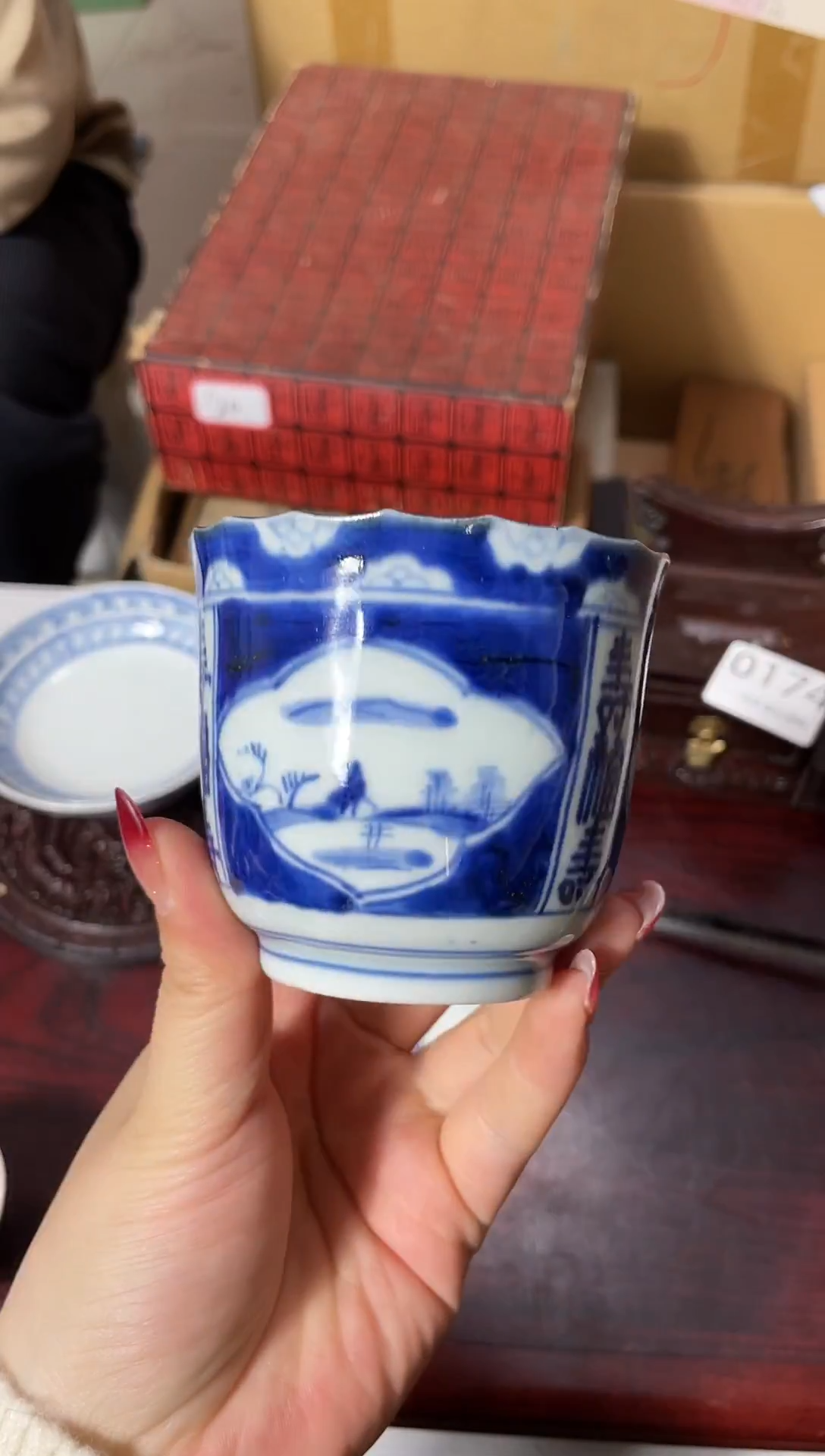 青花手绘一一优选