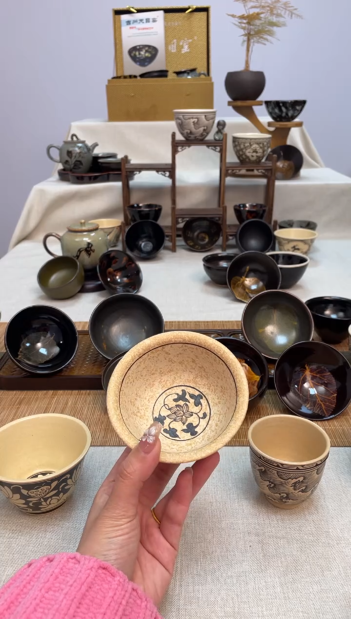 【闪购商品】吉州窑单盏单杯单壶单个品类