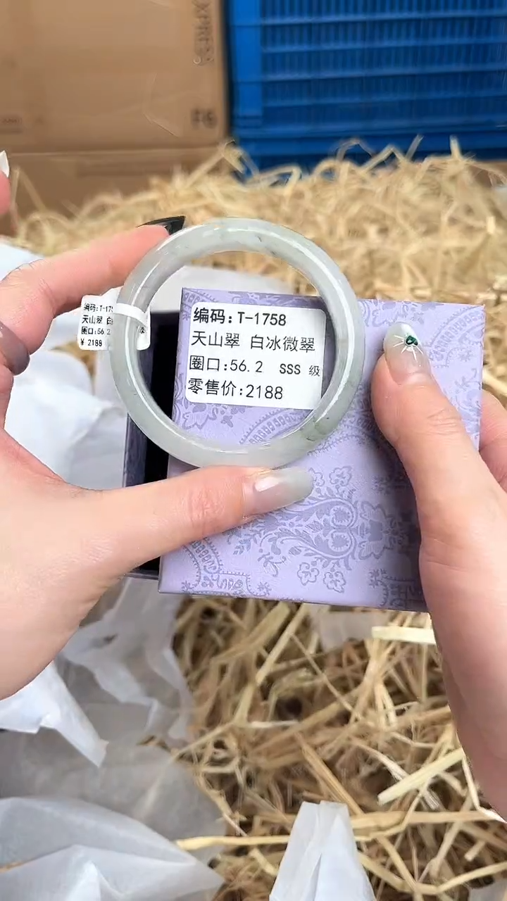 未镶嵌手镯石英质玉T-1758