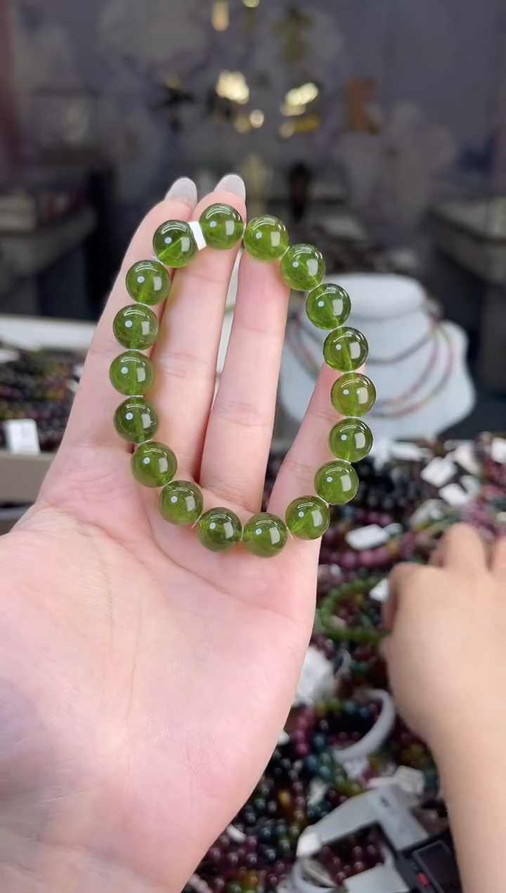 【闪购商品】/未镶嵌碧玺12mm+碧玺单圈多样性发货