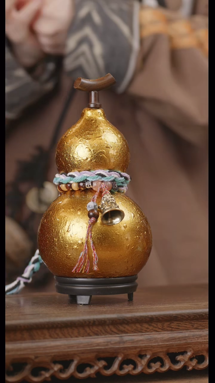 【闪购商品】230号精品天然大漆工艺防渗内胆酒葫芦~